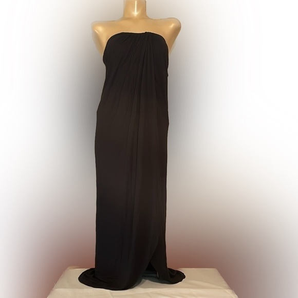 Free People women’s Medium dress skirt top shirt black Multi-way basic stretch - Picture 4 of 11